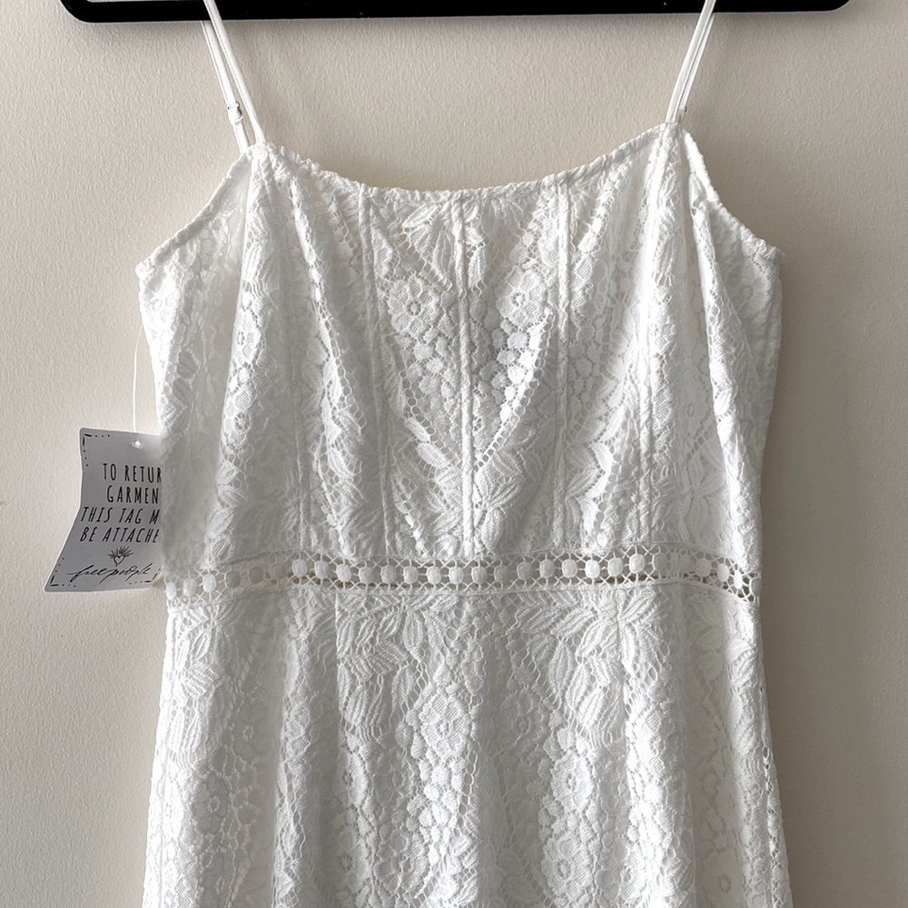 FP x SAYLOR Eizelle Dress in Ivory - Picture 8 of 15